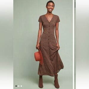 Frye Paris Petals Maxi Dress - Large